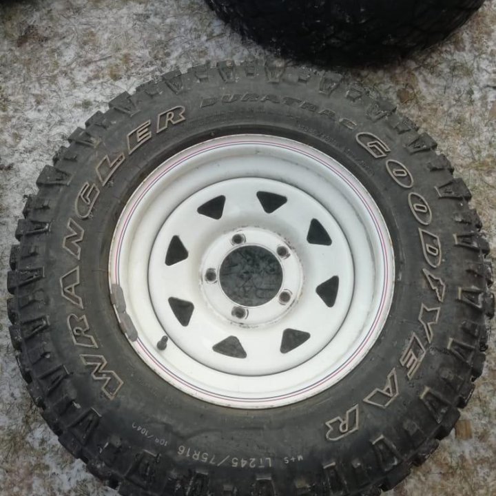 Колеса наУАЗ Goodyear Wrangler DuraTrac 245/75 R16