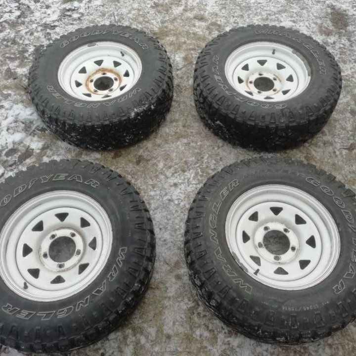 Колеса наУАЗ Goodyear Wrangler DuraTrac 245/75 R16