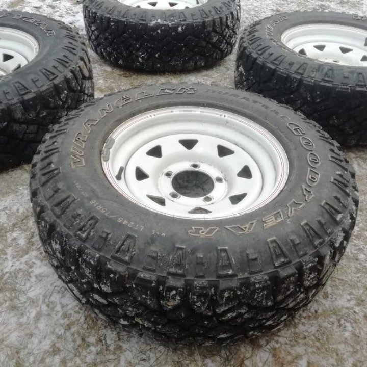 Колеса наУАЗ Goodyear Wrangler DuraTrac 245/75 R16