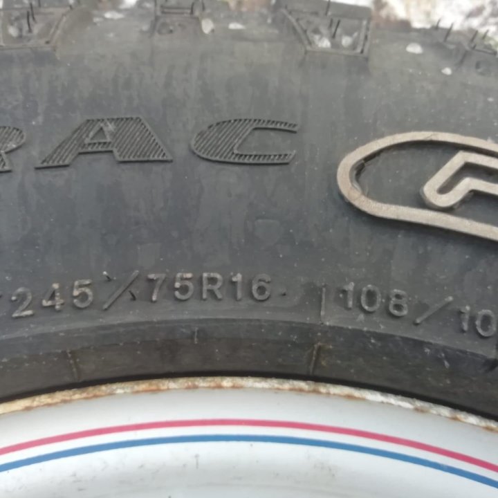 Колеса наУАЗ Goodyear Wrangler DuraTrac 245/75 R16