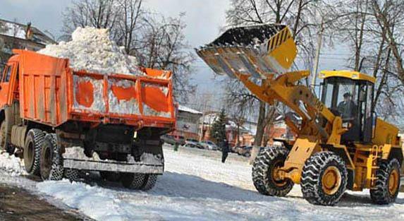 Уборка вывоз снега