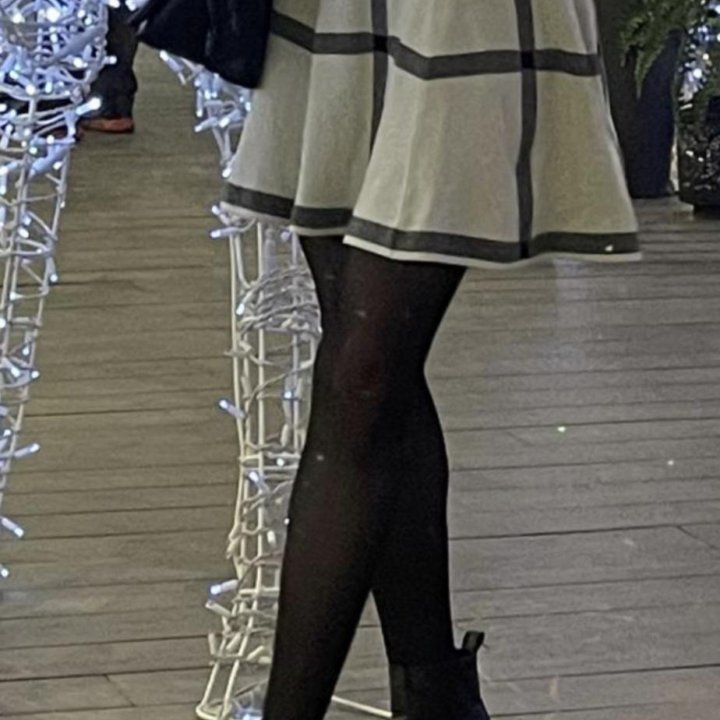 Платье машинная вязка