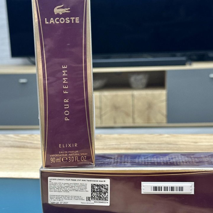 Женские духи Lacoste Pour Femme Elixir 90 мл.