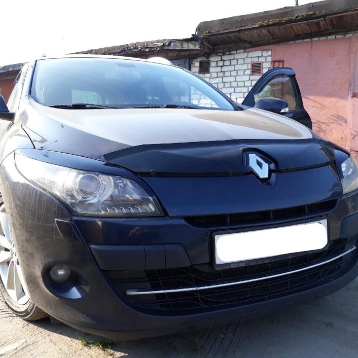 Накладки на фары Renault Megane III, 2008-2012