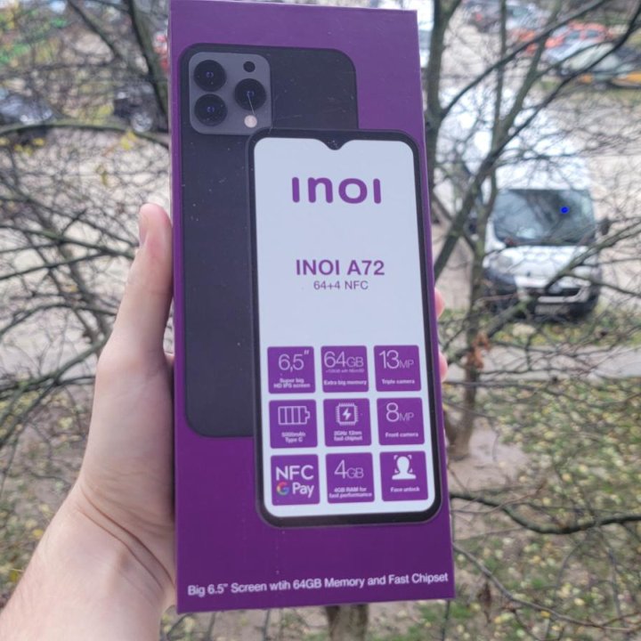 Inoi A72 4/64Gb Новый