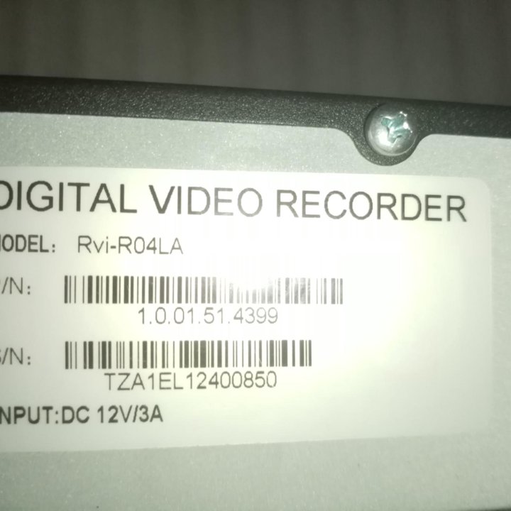 Видеонаблюдение DIGITAL VIDEO RECORDER Rvi-R04LA