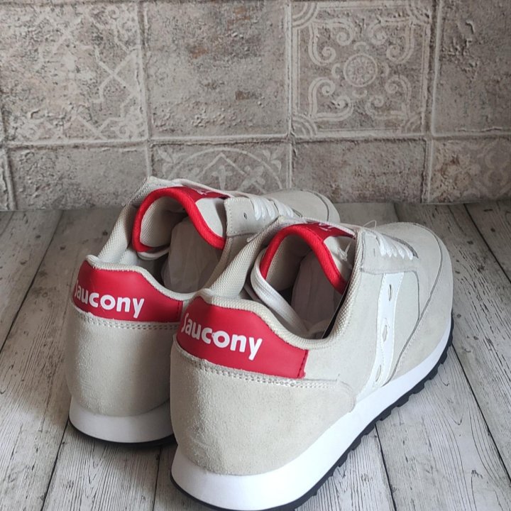 КРОССОВКИ МУЖСКИЕ ЗАМШЕВЫЕ SAUCONY JAZZ