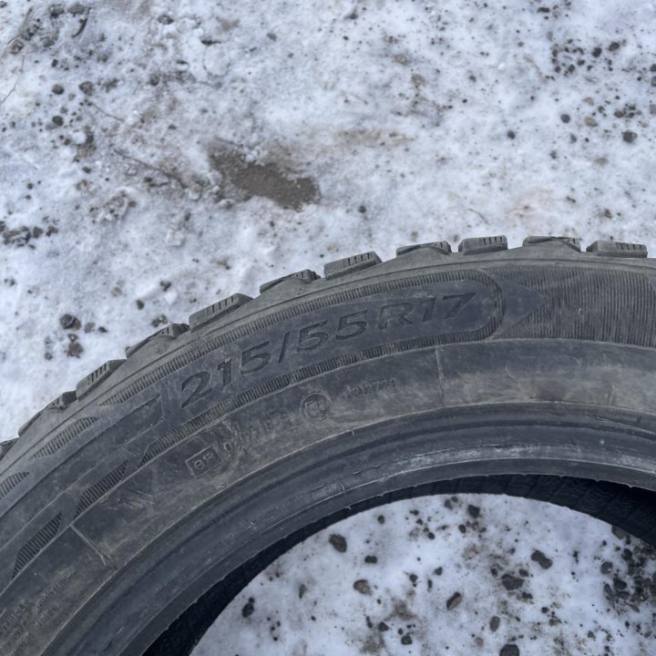 Зимние шины Dunlop ice touch 215/55/R17