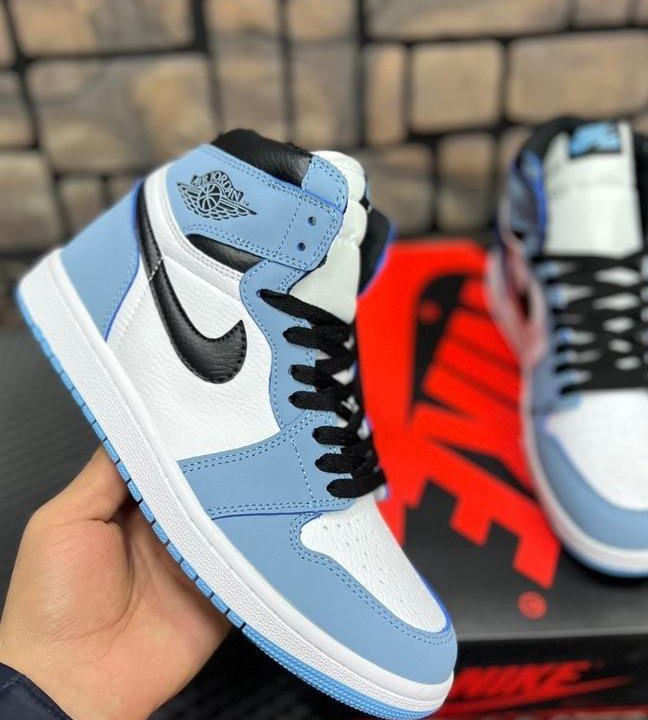 Кроссовки Nike Air Jordan 1 Blue (41-45)