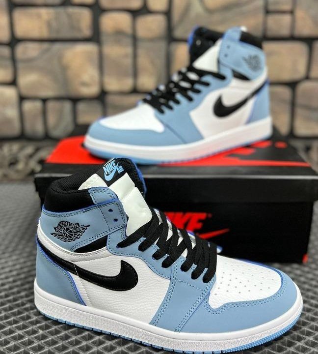 Кроссовки Nike Air Jordan 1 Blue (41-45)