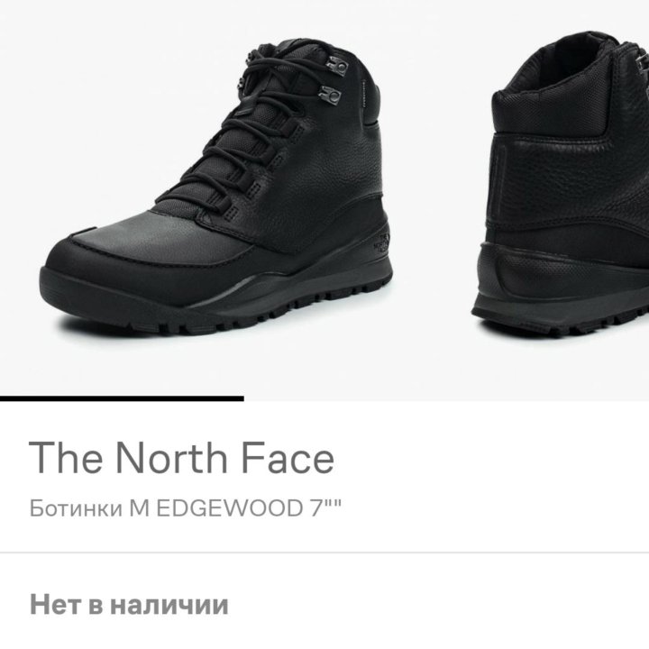 Ботинки мужские The North Face Edgewood 7