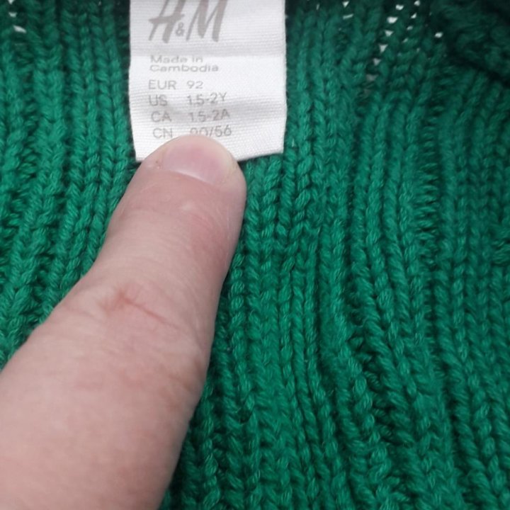 Кардиган для девочки H&M, р.92