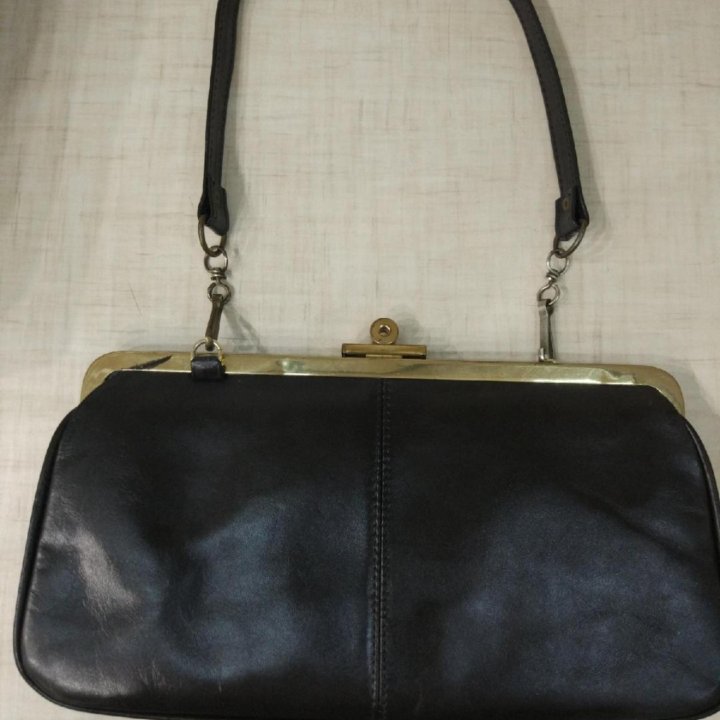 Сумочка ретро кожа