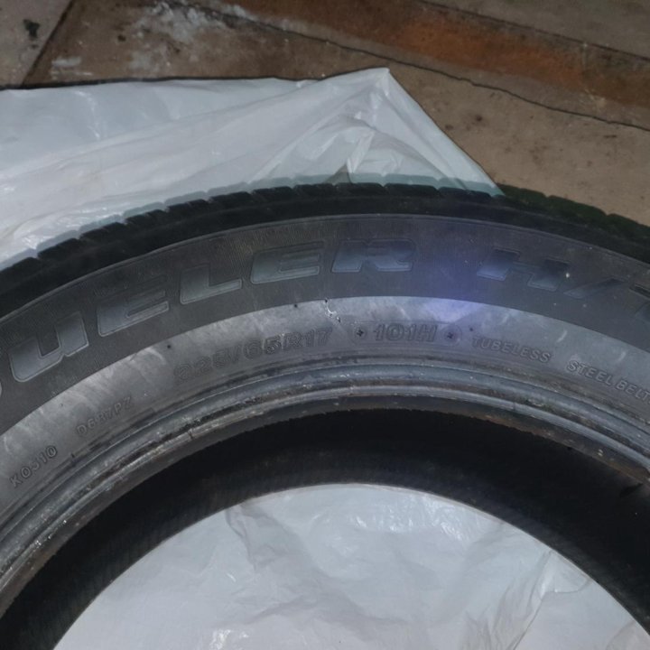 Шины Bridgestone Dueler h/t 225/65 R17