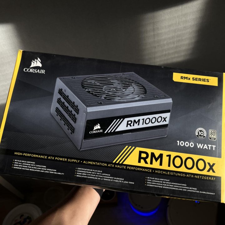 Corsair rm1000x мощный блок питания