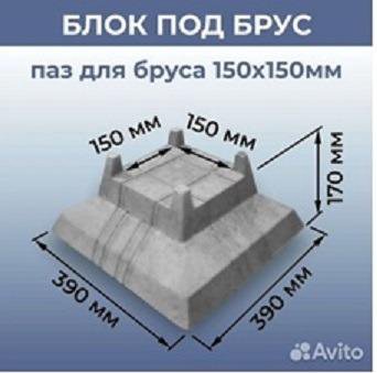 Фундаментные блоки для малых строений