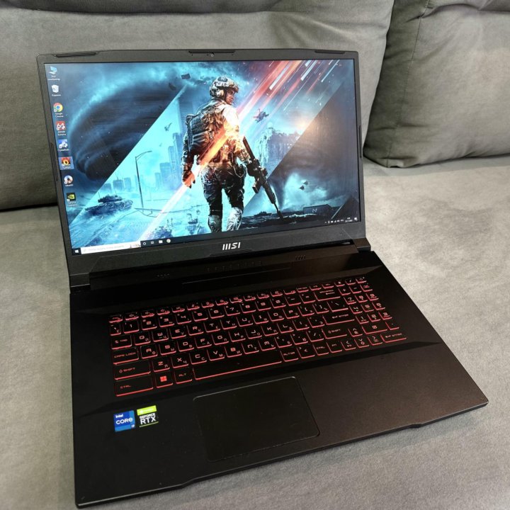 Продам игровой ноутбук MSI KATANA I7/RTX3060/16/51