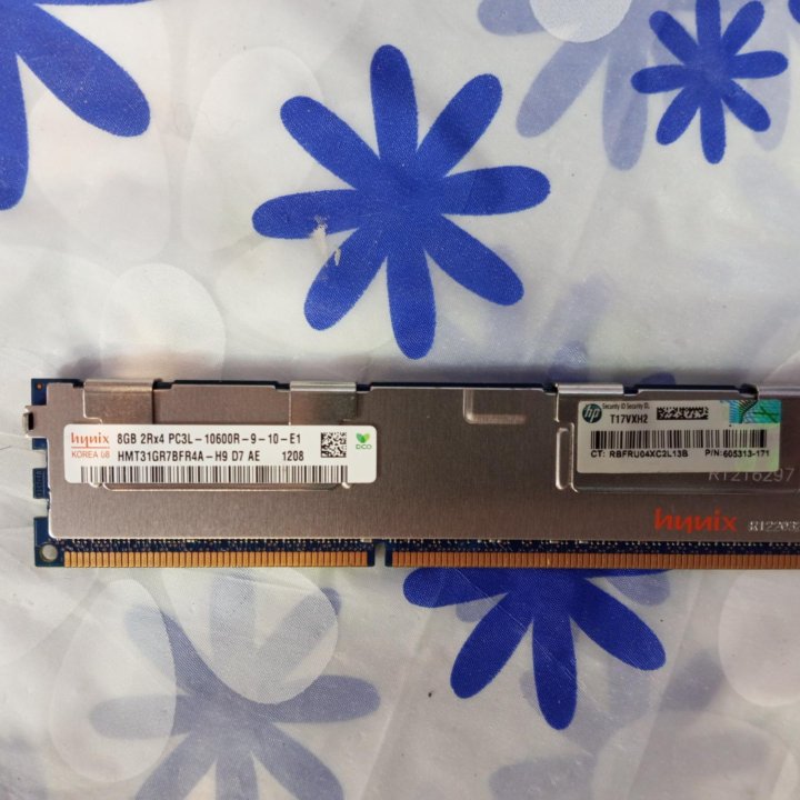 4 плашки ddr3 8gb HMT31GR7CFR4A-H9