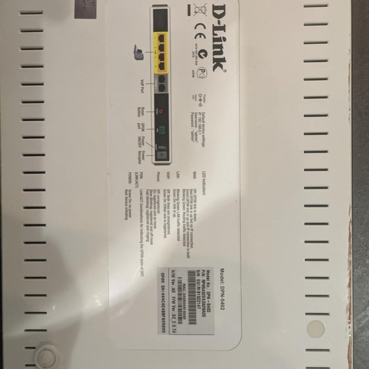 Шлюз D-Link DPN-5402