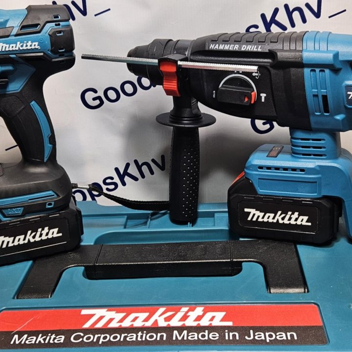 Набор аккумуляторного инструмента Makita 6в1