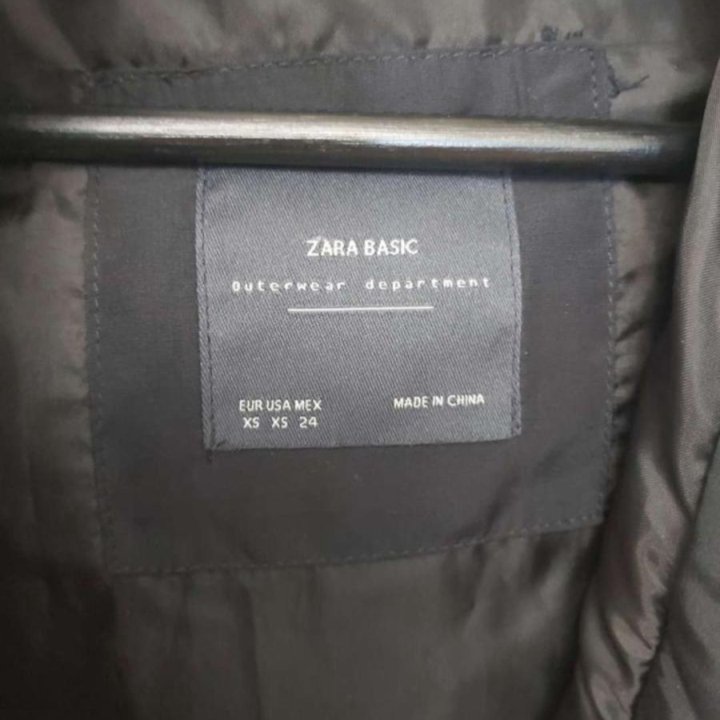 Zara пуховик xs НОВЫЙ