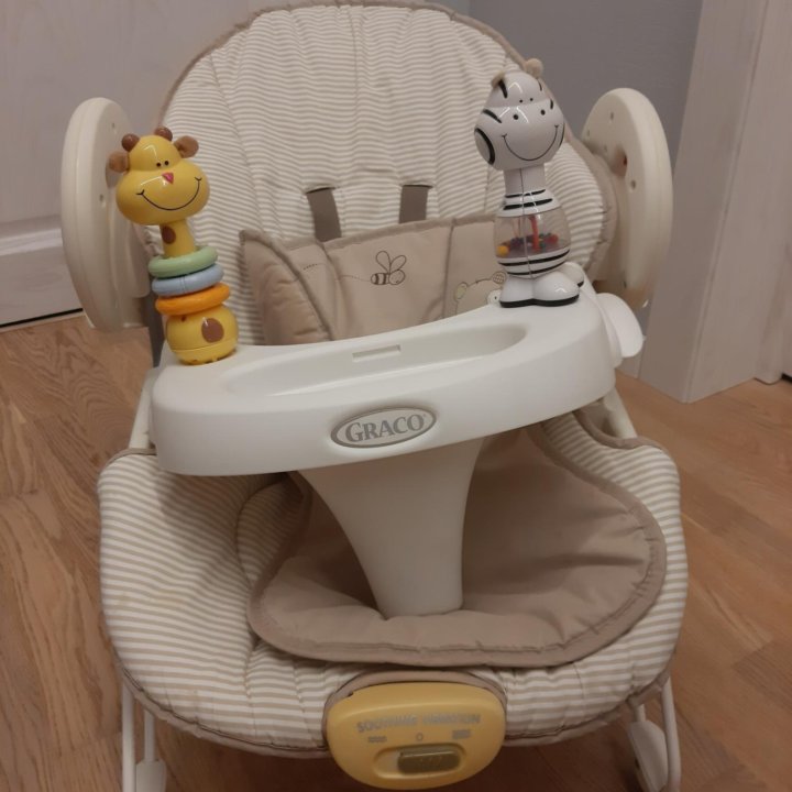 Детские качели электрические Graco Swing N'Bounce