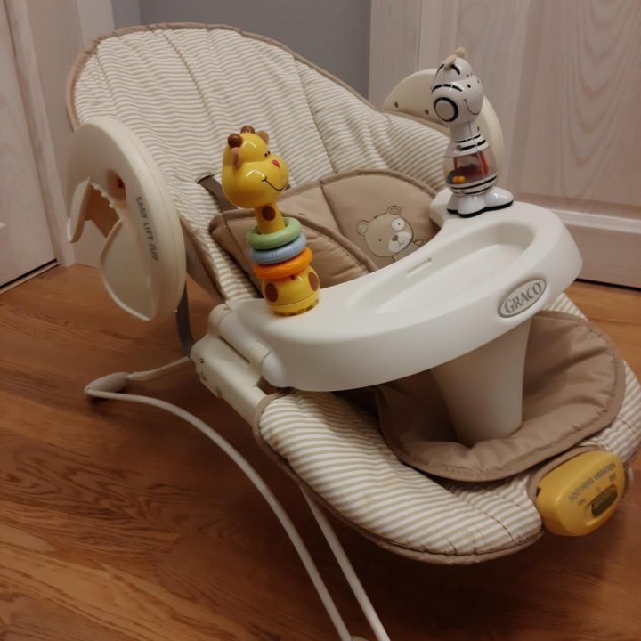 Детские качели электрические Graco Swing N'Bounce