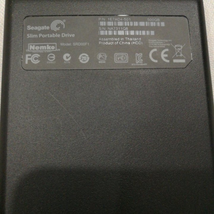 Внешний HDD Seagate 500GB