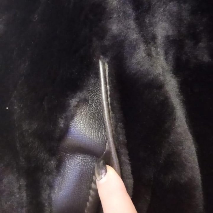 Шуба мутоновая