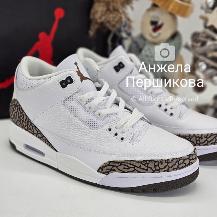 Air Jordan 3 Retro Mocha 2018