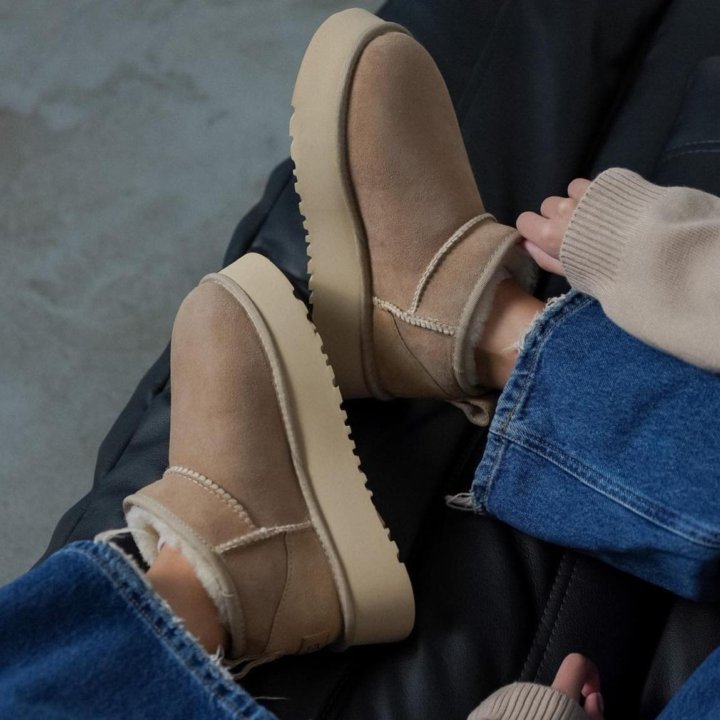 Ugg classic ultra mini platform угги на платформе