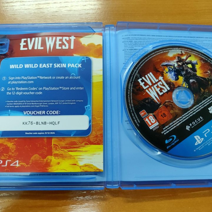 Игра Evil west для ps4