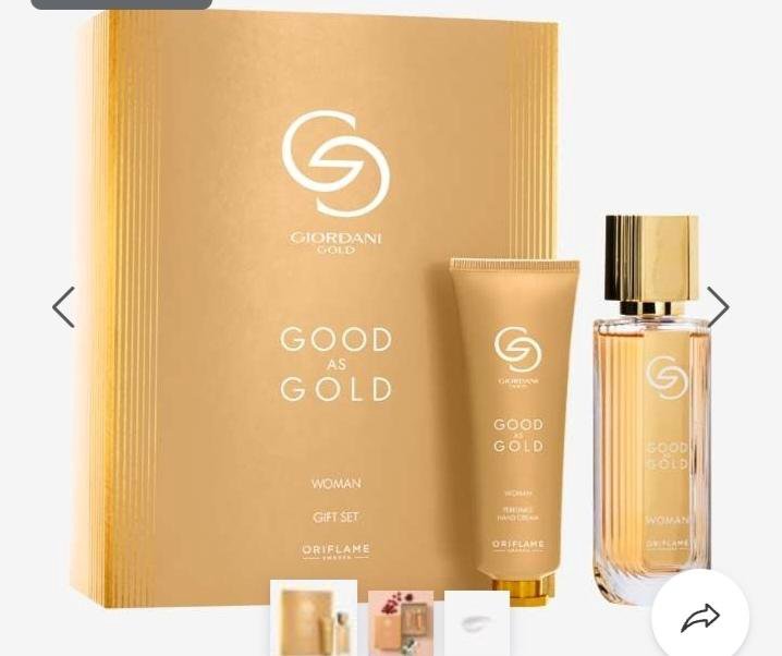 Подарочный набор парфюмерия Good as Gold Орифлейм