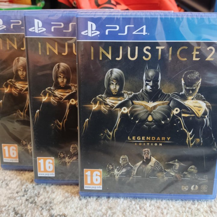 Injustice 2 Legendary Edition PS4(диск)