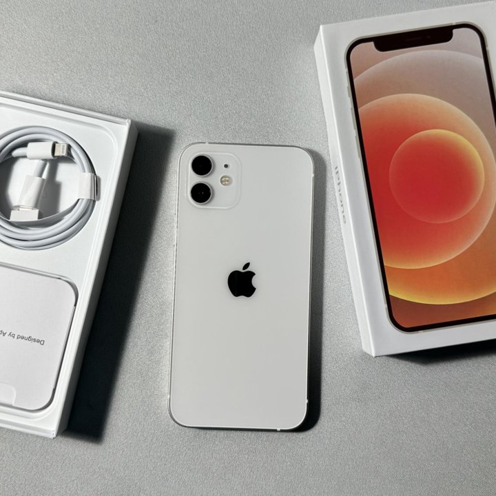 iPhone 12, 128 ГБ, Белый