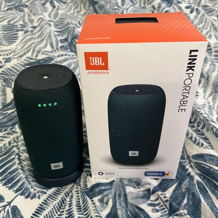 Умная колонка jbl link portable Алиса оригинал