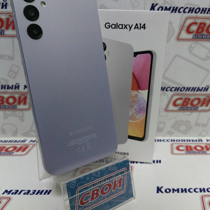 Смартфон Samsung Galaxy A14 4/64 ГБ НОВЫЙ!!!