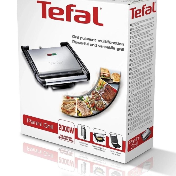 Новый в коробке!!! Гриль Tefal Panini Grill GC241D