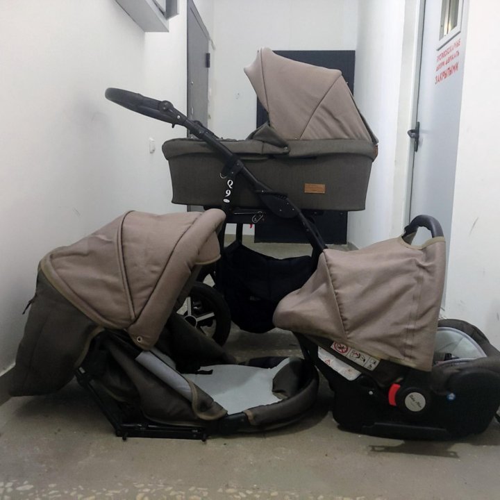 Коляска 3в1 baby merc