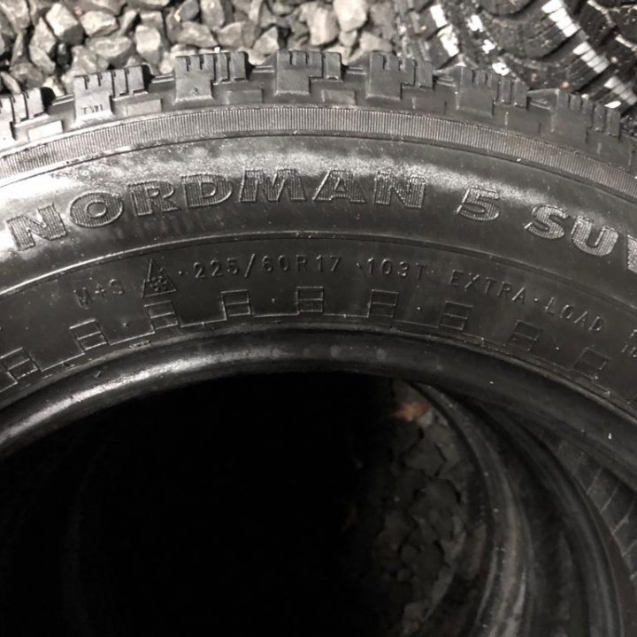 225/60/17 Nokian Tyres Nordman 5 SUV. 2шт