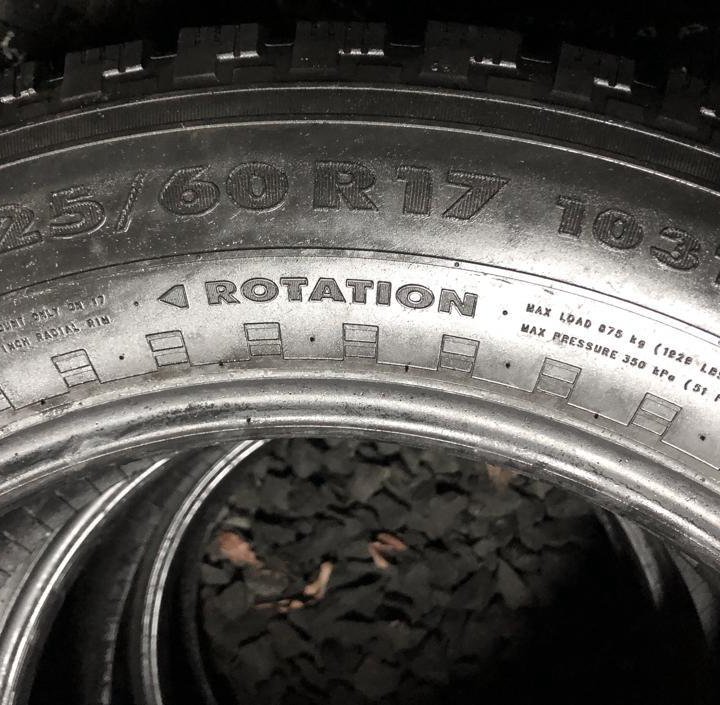 225/60/17 Nokian Tyres Nordman 5 SUV. 2шт