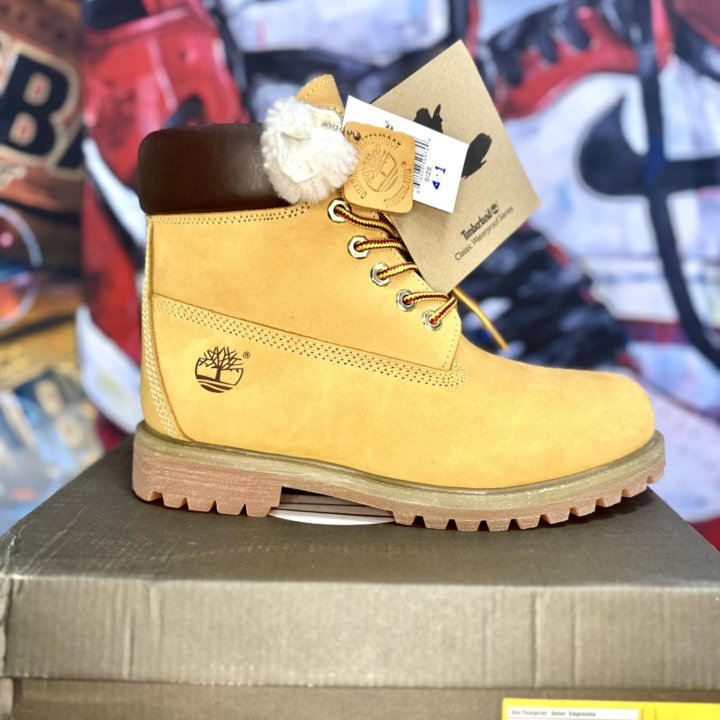 Ботинки Timberland с мехом