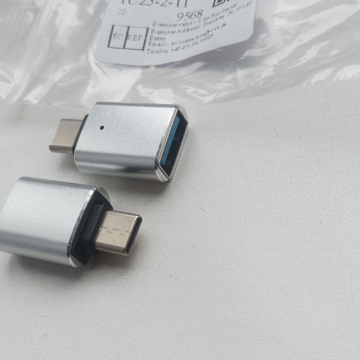 Адаптер OTG с USB и Type-C