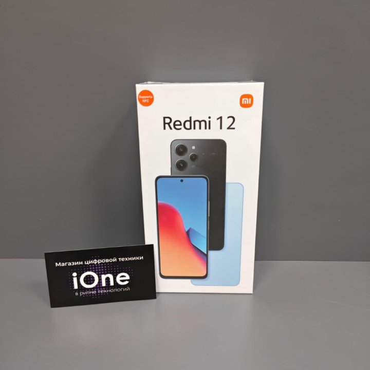 Xiaomi Redmi 12 8/256Gb (Black/Новый)