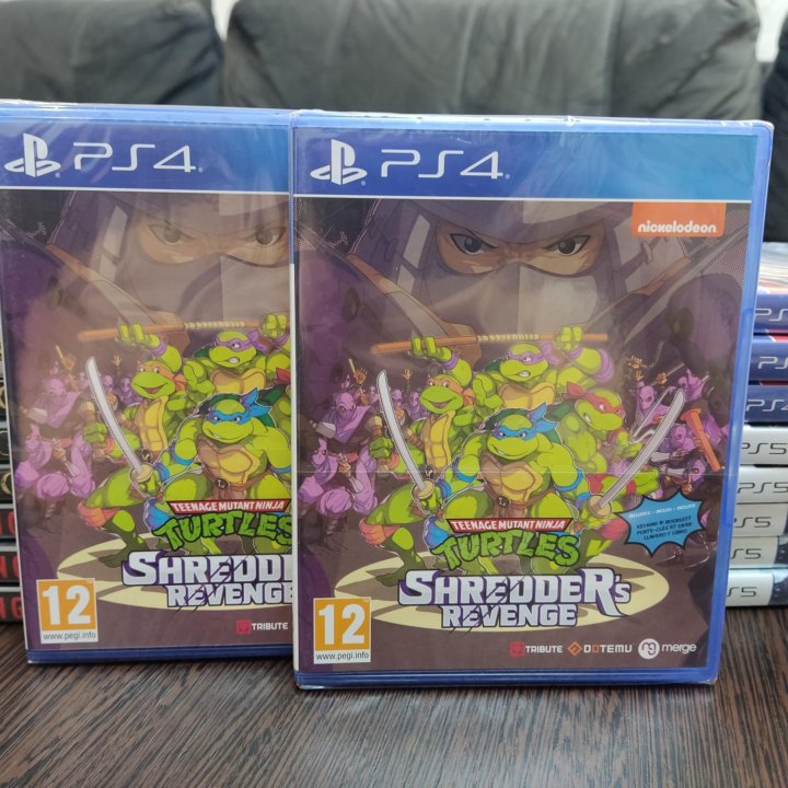 Tmnt: Shredder Revenge PS4 (диск)