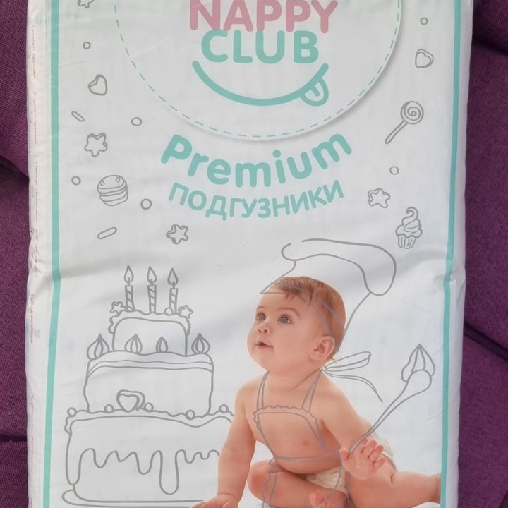 Подгузники nappy club L