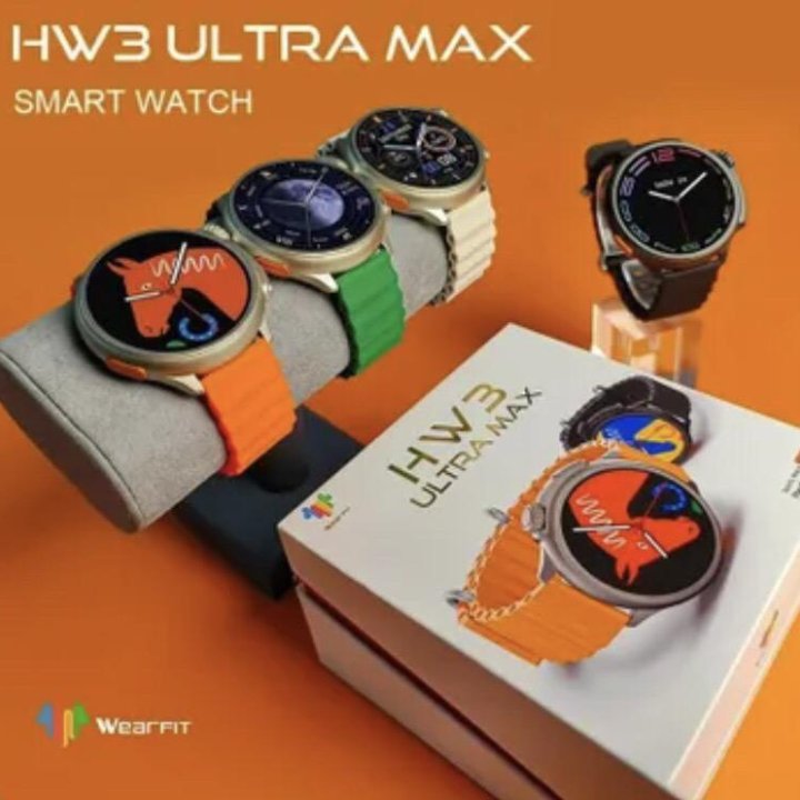 Смарт-часы hw3 ultra max зелёный