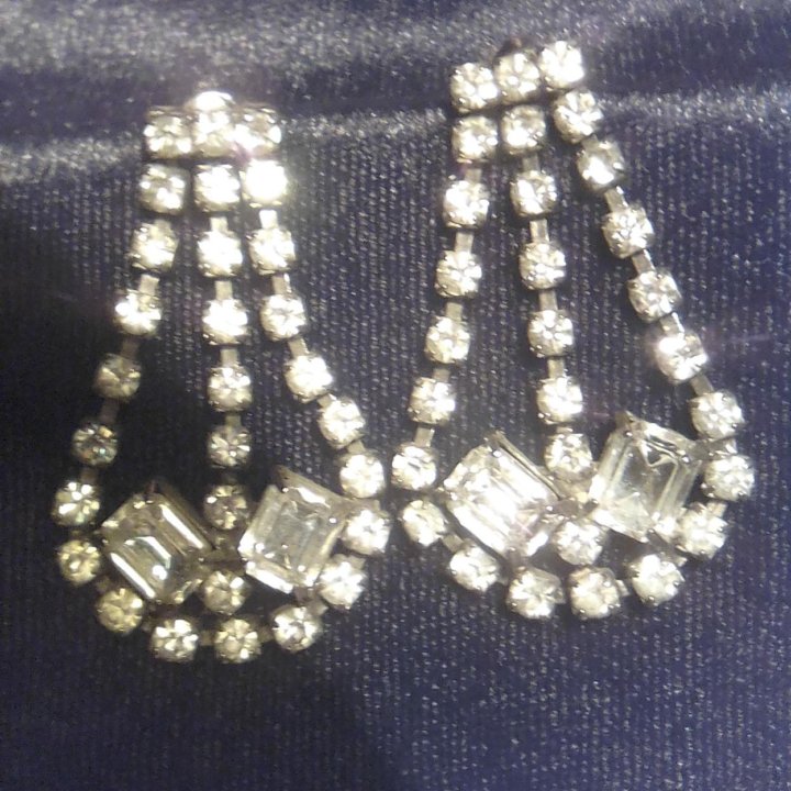 Серьги винтаж