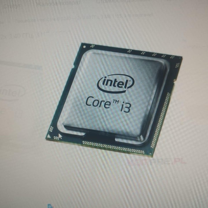 Процессор Intel Core i3 3240 — 2x 3,40 ГГц,
