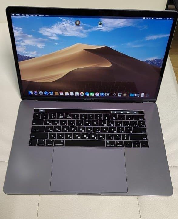 MacBook Pro 15 2018 год CORE I7 2.6ghz/16gb/512gb/